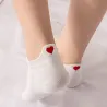 Kurze Socken - knöchellang - mit Herz - Unisex