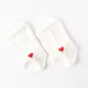 Kurze Socken - knöchellang - mit Herz - Unisex