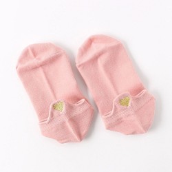 Cute ankle socks - unisex - with heart logo