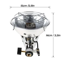Outdoor / camping heater - detachable infrared ray warmer