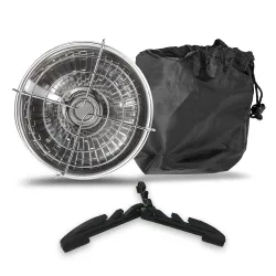 Outdoor / camping heater - detachable infrared ray warmer