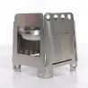 Portable alcohol tray - foldable - stainless steel - camping - picnic