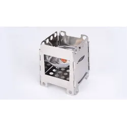 Portable alcohol tray - foldable - stainless steel - camping - picnic