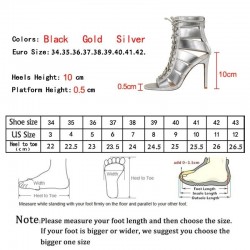 Cross-tied peep toe high heels - with string strap