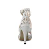 Sexy hollow stiletto - peep toe - with ankle strap