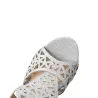 Sexy hollow stiletto - peep toe - with ankle strap