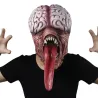 Biokemisk zombie mask - med lång tunga - latex - Halloween / maskerader