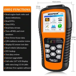 DiagnósticoNexpeak NX501 - OBD2 - escáner de diagnóstico de coche