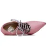 Lace-up high heel pumps - ankle lengthHigh heels