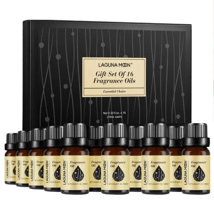 Huile d'aromathérapie - diffuseur - massage - bain - 10ml - 16 pièces