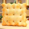 Animales de pelucheAlmohada en forma de galleta dorada - peluche - circular - cuadrada