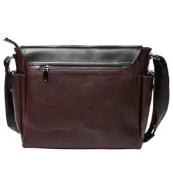 POLO Vintage crossbody / axelväska - stor kapacitet - läder