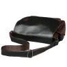 POLO Vintage crossbody / axelväska - stor kapacitet - läder