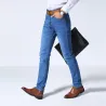 Jeans jeans - smala byxor - töjbar - med fickor