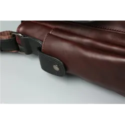 BolsosPOLO Vintage bandolera / bandolera - gran capacidad - piel