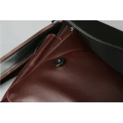 POLO Vintage crossbody / axelväska - stor kapacitet - läder