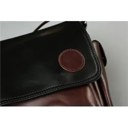 POLO Vintage crossbody / axelväska - stor kapacitet - läder