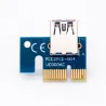 Karta rozszerzająca PCI-E 006C - bitcoin miner - 1x do 16x - USB 3.0Strony