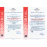 FFP2 - KN95 - maska ochronna na twarz / usta - 5-warstwowa - wielokrotnego użytku - szara - 10 - 100 sztukMaski na usta
