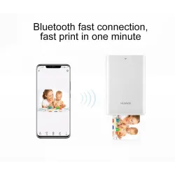 ImpresorasHuawei AR - mini impresora de fotos - 300 DPi - Bluetooth - 500mAh