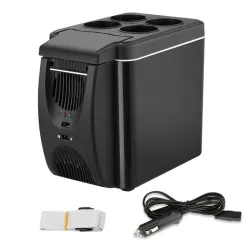 Car / camping mini refrigerator - freezer - with heating function - 6L - 12V