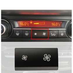 Nasadka przycisku wentylatora - włącznik klimatyzacji - dla BMW X5 E70 X6 E71