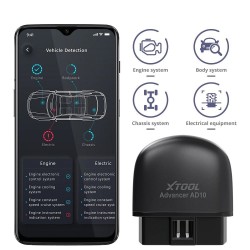 DiagnósticoAD10 - OBD2 - ELM327 - escáner de coche de diagnóstico - lector de código - Bluetooth - iOS - Android - pantalla d...