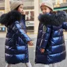 Warm thick jacket for kids - with fur hood - waterproof