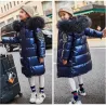 Warm dik jack voor kinderen - met capuchon van bont - waterdichtClothing
