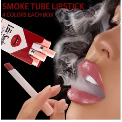 Cigarette lipstick set - velour semi matte texture - 4pcs