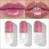 Mini capsule - lip gloss - color change under the influence of temperature - watery velvety texture