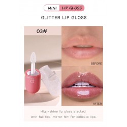 Minicapsule - lipgloss - kleurverandering onder invloed van temperatuur - waterige fluweelzachte textuurLippenstiften