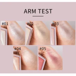 Face contour powder - highlighter - palette