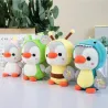 Kleiner Pinguin - verkleidet als Frosch / Einhorn / Biene / Dinosaurier - Plüschtier - 23cm