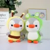 Kleiner Pinguin - verkleidet als Frosch / Einhorn / Biene / Dinosaurier - Plüschtier - 23cm