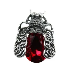Cristaux - broche vintage