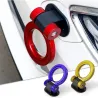 Universal car tow hook - ring shaped