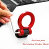 PegatinasUniversal car tow hook - ring shaped