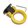 Universal car tow hook - ring shaped