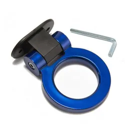 Universal car tow hook - ring shaped