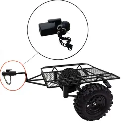 Hak do przyczepy samochodowej RC - skala 1/10 90046-90047 - gąsienica TRX4R/C Samochód