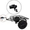 Hak do przyczepy samochodowej RC - skala 1/10 90046-90047 - gąsienica TRX4R/C Samochód