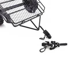 Hak do przyczepy samochodowej RC - skala 1/10 90046-90047 - gąsienica TRX4R/C Samochód