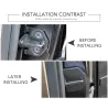 Car door lock cover case - Land Rover Evoque - Freelander 2 - Volvo S80L - Ford Focus 2 2005-2013