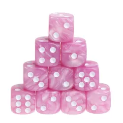 Acrylic polyhedral dice - board game dice - 10pcs/set
