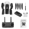 Drone PiezasM818 - 5G - WIFI - FPV - GPS - 4K HD ESC Camera - Brushless - Foldable - RC Drone Quadcopter - RTF
