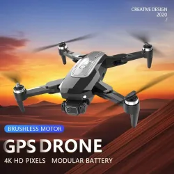 Drone PiezasM818 - 5G - WIFI - FPV - GPS - 4K HD ESC Camera - Brushless - Foldable - RC Drone Quadcopter - RTF