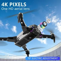 Drone PiezasM818 - 5G - WIFI - FPV - GPS - 4K HD ESC Camera - Brushless - Foldable - RC Drone Quadcopter - RTF