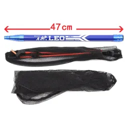 Telescopic fishing rod - with fishing net