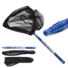 Telescopic fishing rod - extendable - with fishing net - 210cm